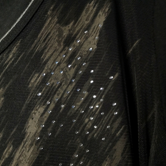 🔥Y2K Vanilla Sugar Black Mesh Women's Top - Picture 2 of 7